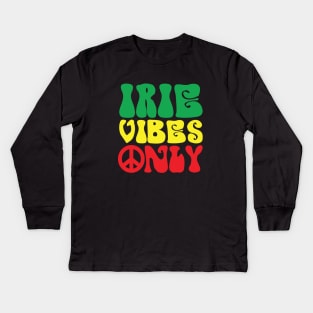 Irie Vibes Only Kids Long Sleeve T-Shirt